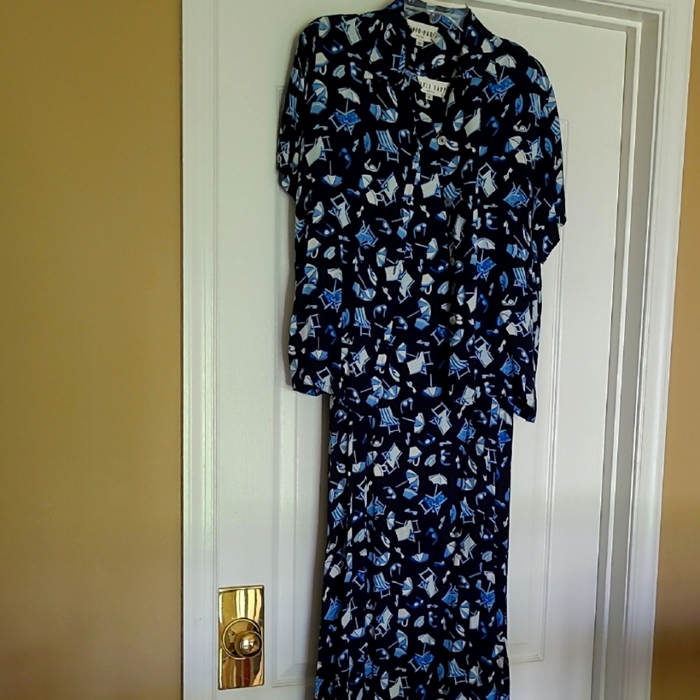 David Dart Vintage Size S 2 Piece Dress & Shirt/Jacket